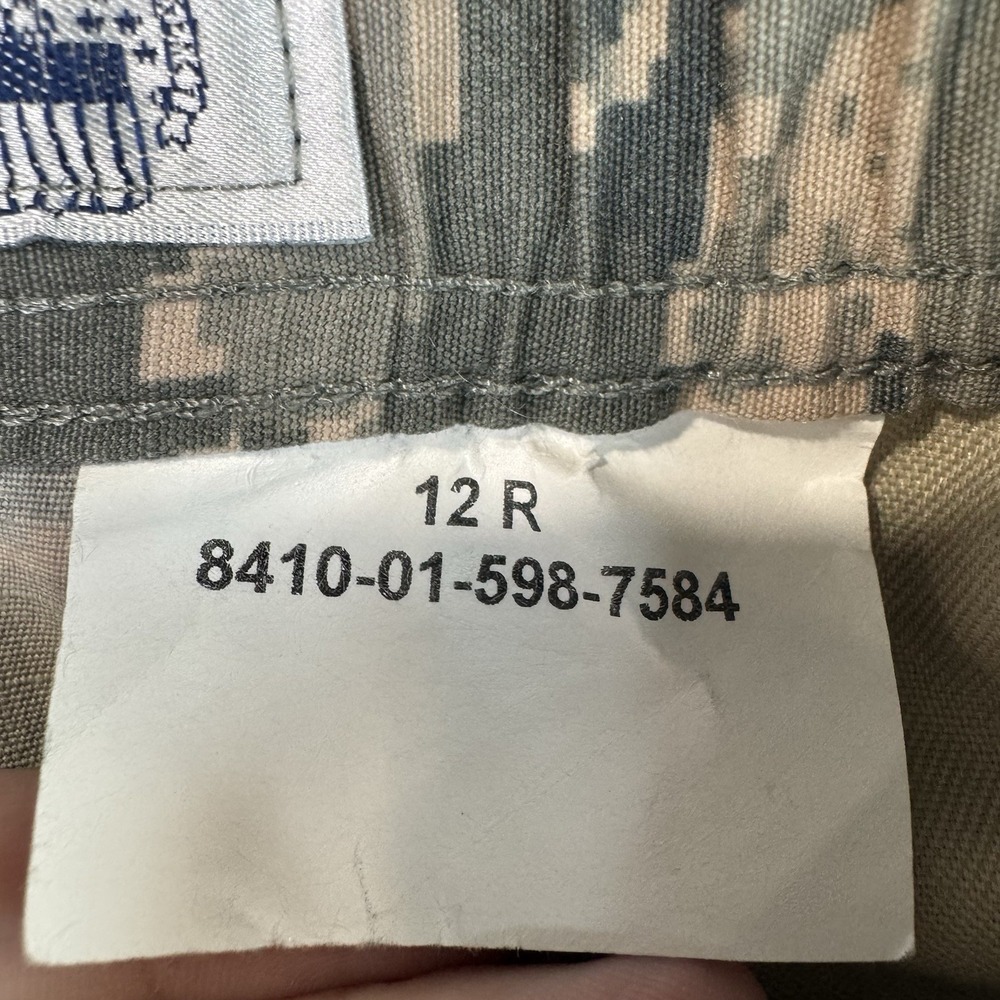 US Air Force ABU Tiger Stripe Cargo Utility Pants Women's 12R Military Ripstop - Picture 4 of 7